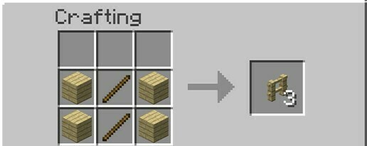 minecraft çit yapımı