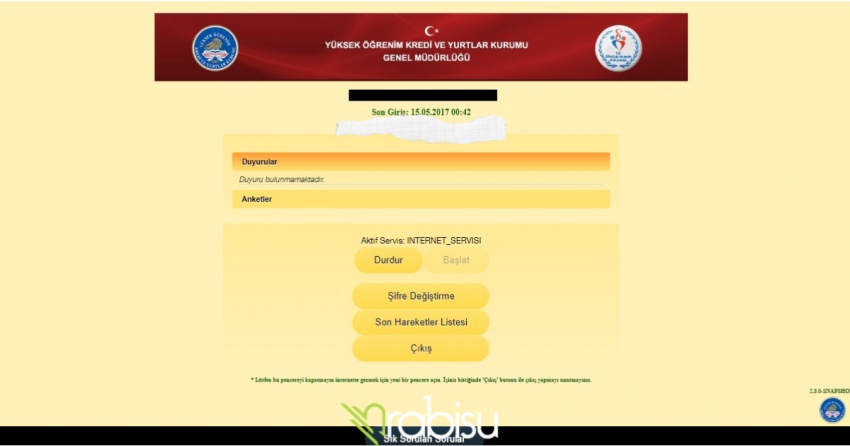 GSB Wifi Çıkış, GSB Wifi Çıkış Nasıl Yapılır?