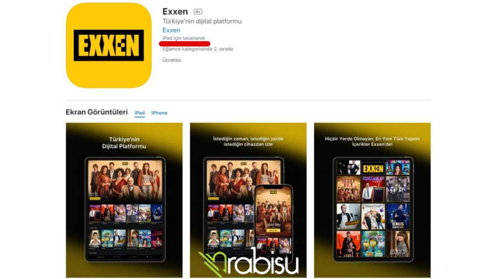 exxen üyelik