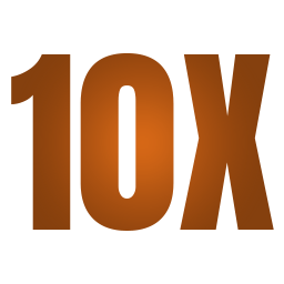 10x