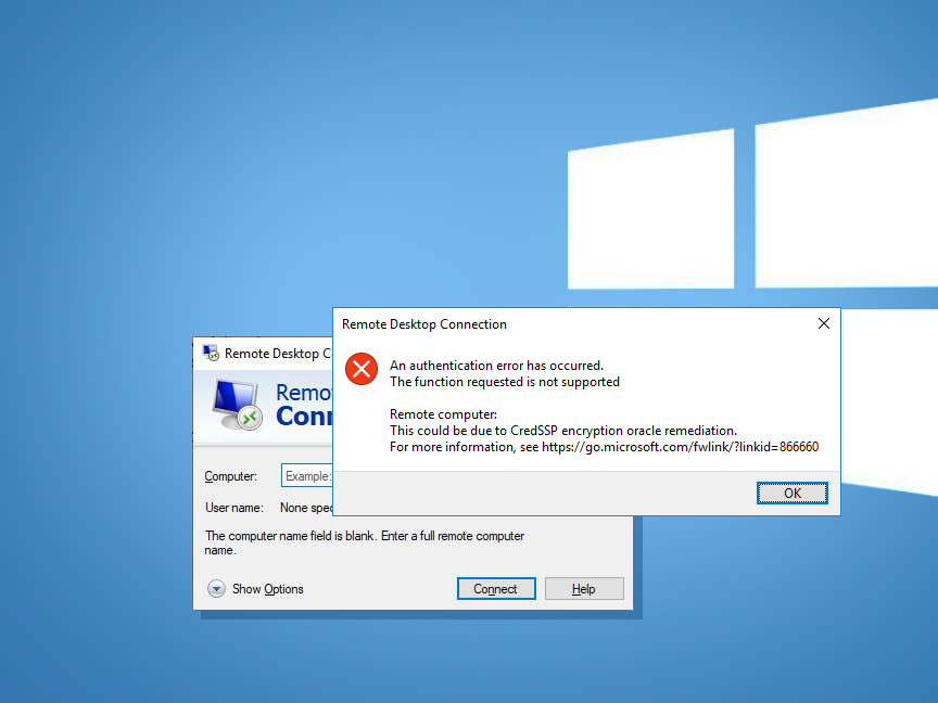 CredSSP Hatası Çözümü