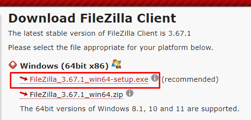 Filezilla İndirme