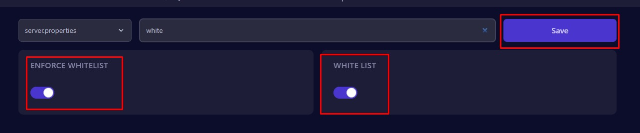 Whitelist Aktif
