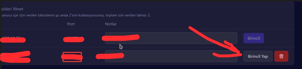 Port Değiştirme 3