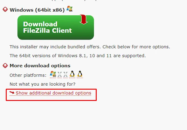 Filezilla İndirme