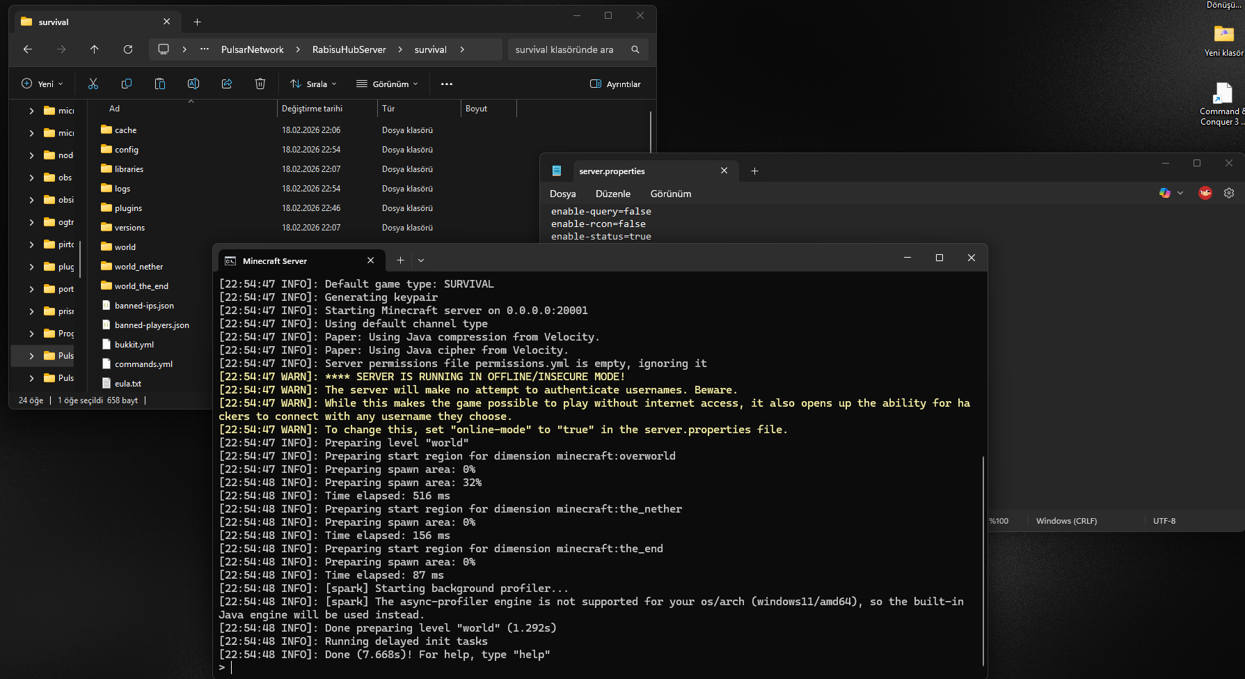 Bilgisayara HUB Sunucu Kurma Rehberi | Rabisu Docs