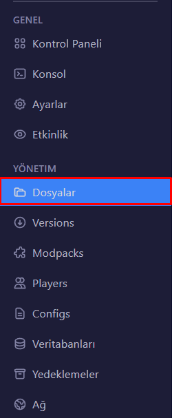 Dosya Yöneticisi